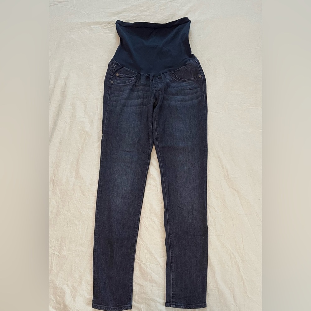 Luxe Essentials Denim Maternity Jeans Size 28
